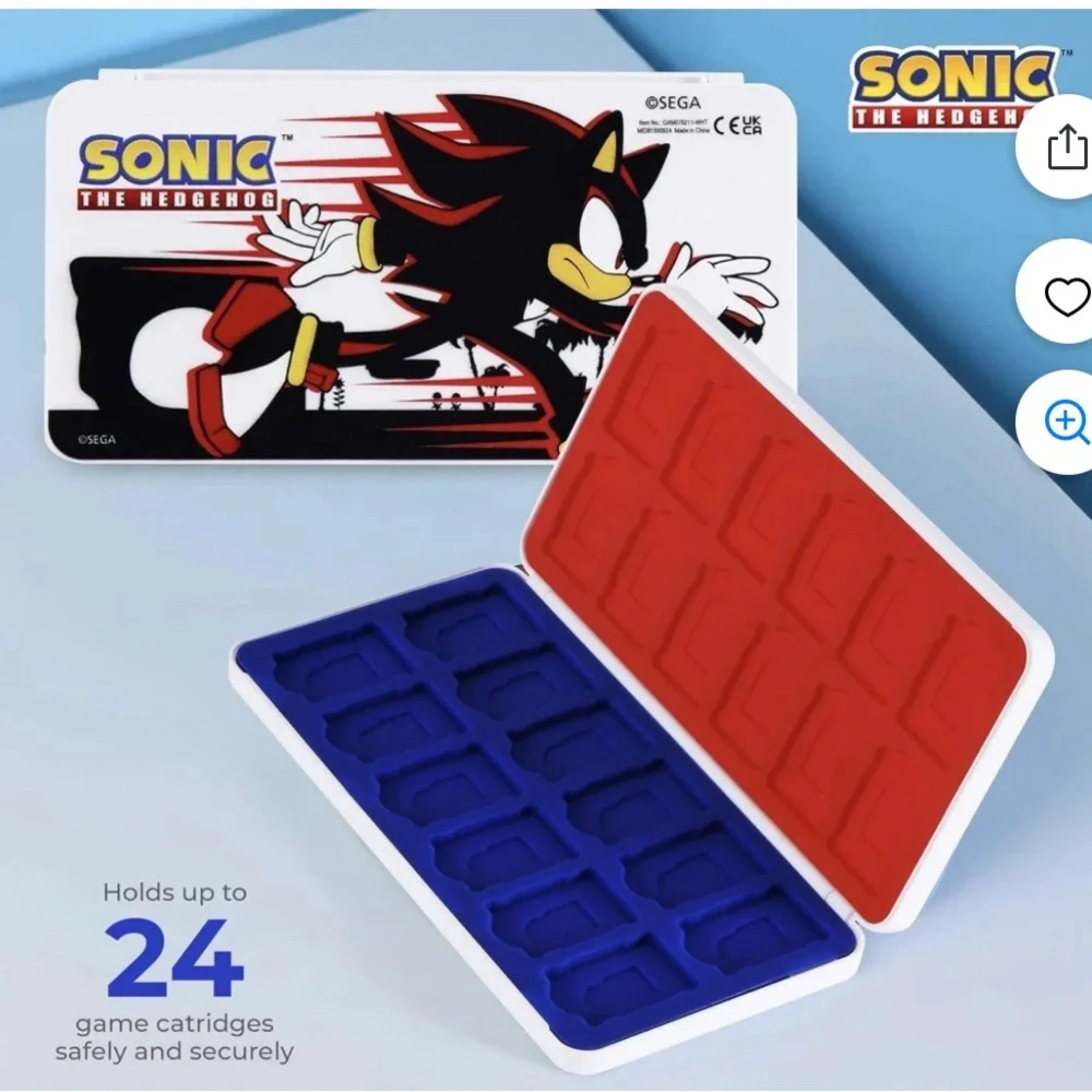 Sonic the Hedgehog Switch Gaming Controller 14pc Set